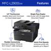 Brother RMFCL2900DW Compact Monochrome Laser All-in-One Printer, Refurbished, , small
