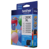 Brother Genuine LC203C High-yield Cyan Ink Cartridge, Cyan, small