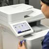 Brother MFC-L9630CDN color laser all-in-one printer with touchscreen and USB port access