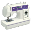 Brother XR7700 computerized sewing machine with LCD screen and photo frame feature