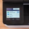 Brother MFC-L8730CDW color laser all-in-one printer touchscreen showing cloud connectivity options