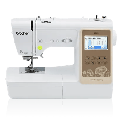 Brother SE625 computerized sewing and embroidery machine with LCD touchscreen