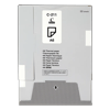 Brother C-211 A6 thermal paper pack, 50 sheets for portable printers