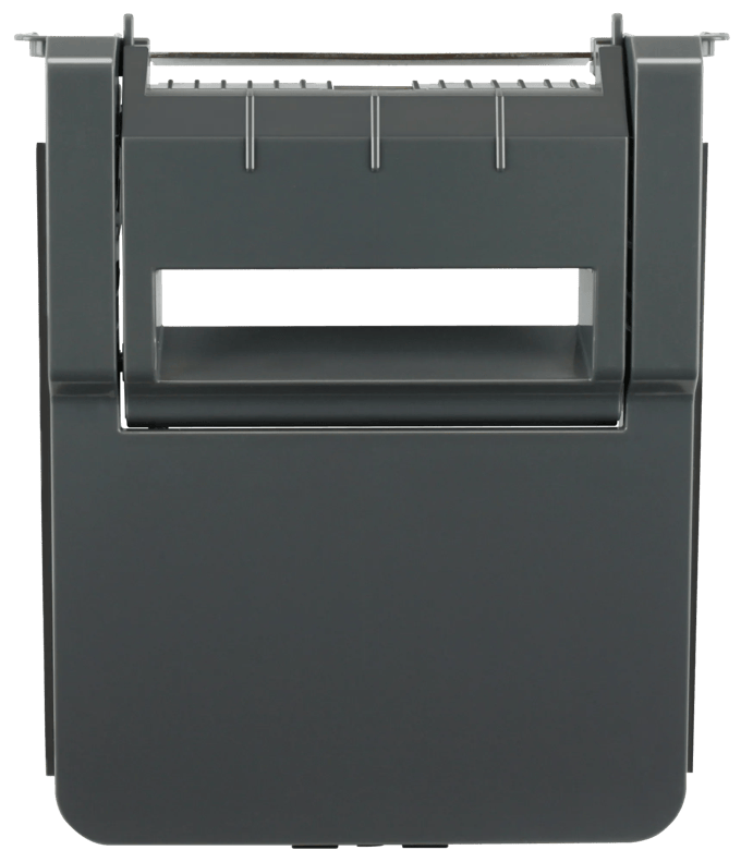 Brother portable printer paper tray with multi-sheet feeder and output slot