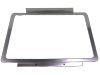 Brother scanner glass platen with document lid open on white background