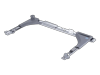 Brother printer mounting bracket with adjustable metal arms and secure attachment points