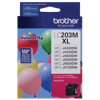 Brother Genuine LC203M High-yield Magenta Ink Cartridge, Magenta, small