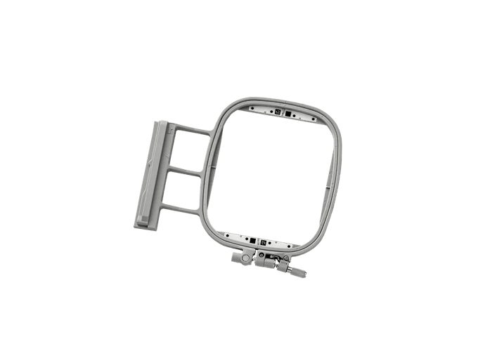 Brother embroidery hoop frame with magnetic clamp attachment for sewing machine