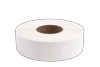 Brother white label roll on cardboard core for thermal printers