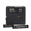 Brother Btag-335 label cartridge with white ink on black tape, 12mm width