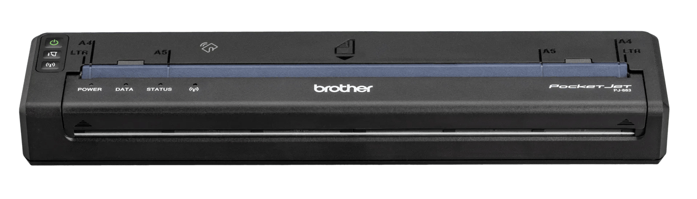 PocketJet PJ-883 Wi-Fi & Bluetooth Mobile Printer | Brother