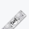 Cartucho de cinta decorativa Brother con diseño de encaje blanco sobre fondo transparente