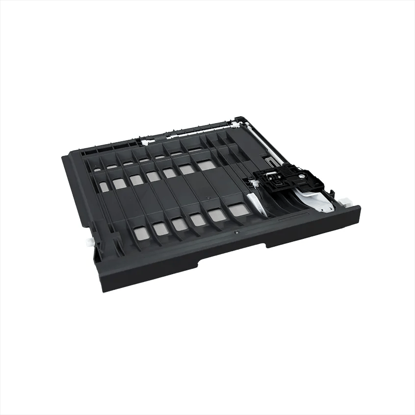 Brother printer paper tray accessory with adjustable guides for multiple paper sizes