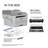 Brother MFC-L2759DW monochrome laser all-in-one printer with toner cartridge and drum unit