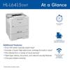 Brother HL-L6415DWT monochrome laser printer with dual paper trays and wireless connectivity