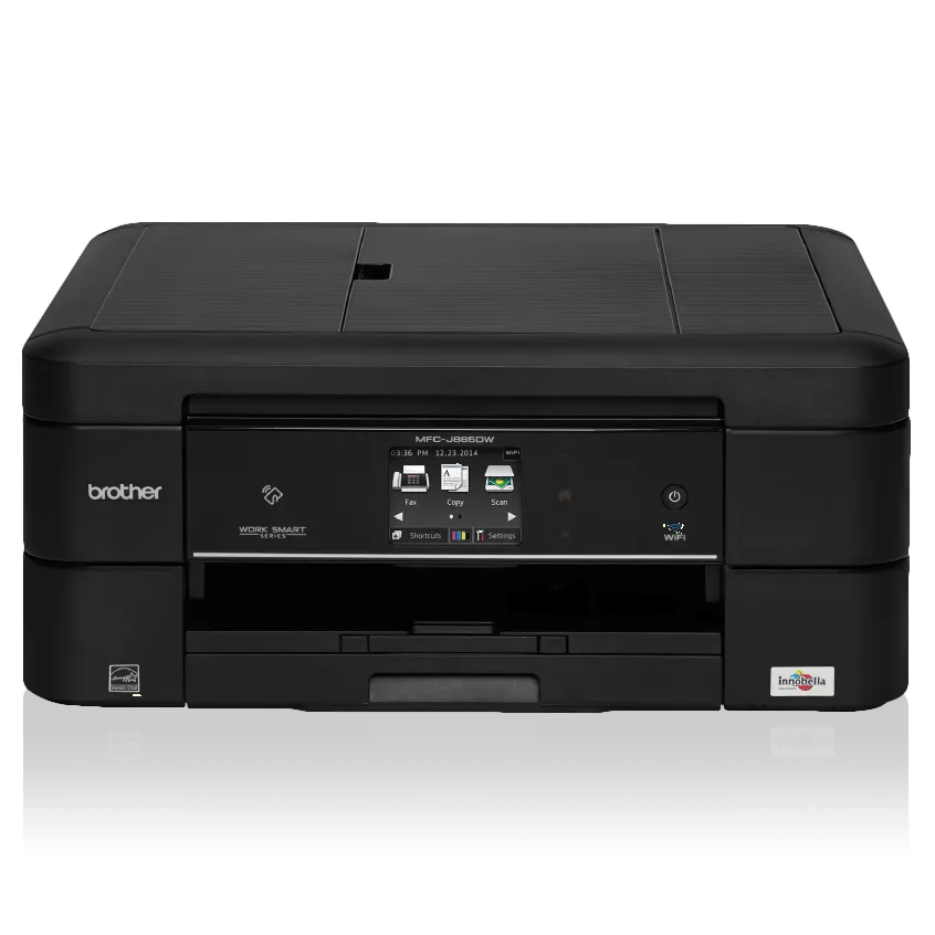 Brother MFC-J885DW all-in-one wireless inkjet printer with dual paper trays