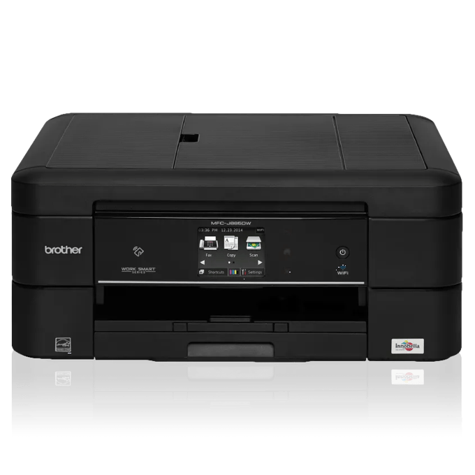 Brother MFC-J885DW all-in-one wireless inkjet printer with dual paper trays