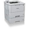 Brother HL-L6400DWT monochrome laser printer with dual paper trays and wireless connectivity