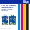 Brother LC506XL and LC506XXL high-yield ink cartridge multipacks with colorful dot pattern