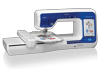 Brother VM6200D embroidery machine with touchscreen and Disney design hoop