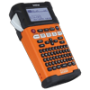 Brother P-touch EDGE label maker with QWERTY keyboard and LCD display