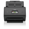 Brother ADS-3600W wireless document scanner with touchscreen display