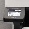 Brother MFC-L5710DN monochrome laser printer touchscreen displaying cloud connectivity options