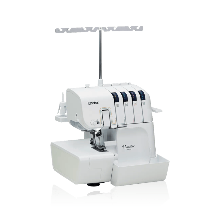 Brother Pacesetter PS5234 serger with four-thread capability and adjustable thread tension
