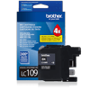 Brother LC109BK super high-yield black ink cartridge with packaging