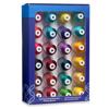 Brother 24-pack premium embroidery thread spools in assorted vibrant colors