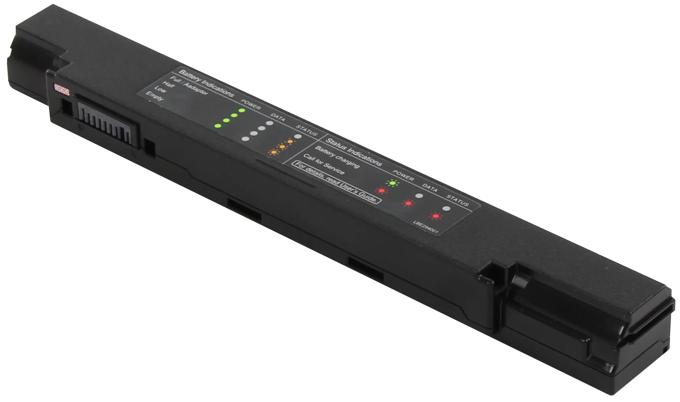 Brother rechargeable battery with LED status indicators for mobile printers