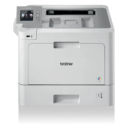 Brother HL-L9310CDW color laser printer with touchscreen and dual paper trays