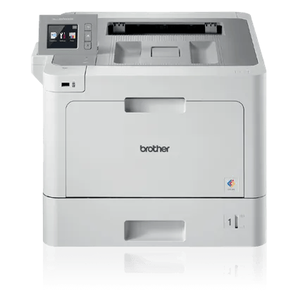 Brother HL-L9310CDW color laser printer with touchscreen and dual paper trays