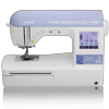 Brother SE1800 sewing and embroidery machine with touchscreen display and decorative floral design