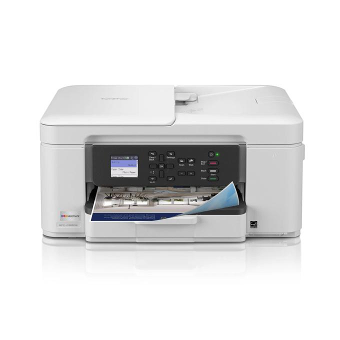 Brother MFC-J1365W all-in-one wireless inkjet printer with document in output tray
