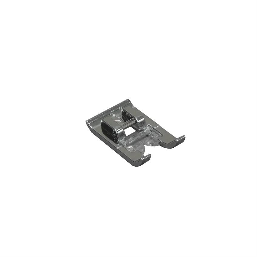 Brother sewing machine presser foot with dual metal toes for precise stitching