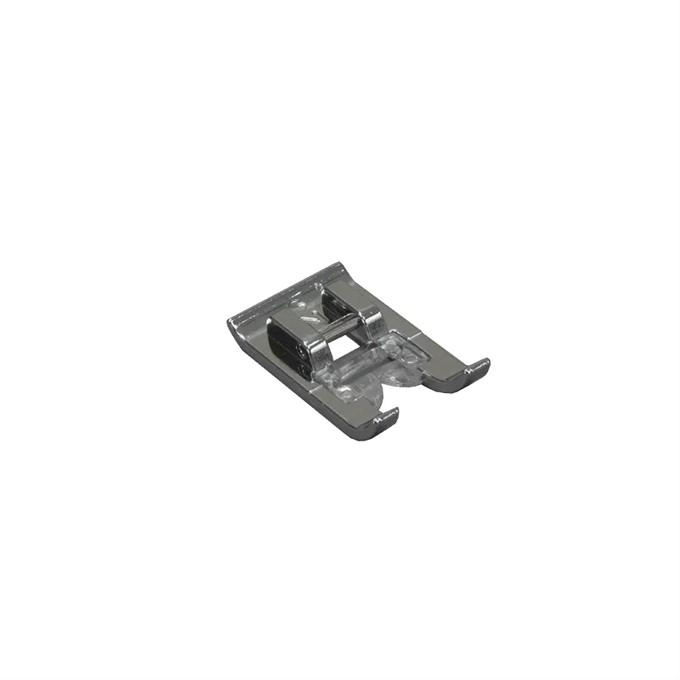 Brother sewing machine presser foot with dual metal toes for precise stitching