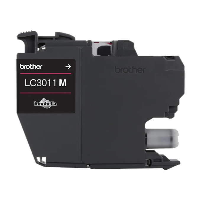 Brother Genuine LC3011M Standard-yield Magenta Ink Cartridge, Magenta, large