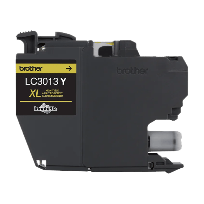 Brother Genuine LC3013Y High-yield Yellow Ink Cartridge, Yellow, large