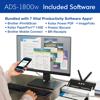 Brother ADS1800W Wireless Compact Color Desktop Scanner with Touchscreen, , small