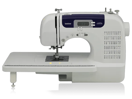 Brother CS6000i computerized sewing machine with LCD screen and built-in stitches