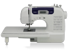 Brother CS6000i computerized sewing machine with LCD screen and built-in stitches