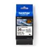 Brother TZe-SL261 36mm self-laminating label tape in black on white for cable labeling