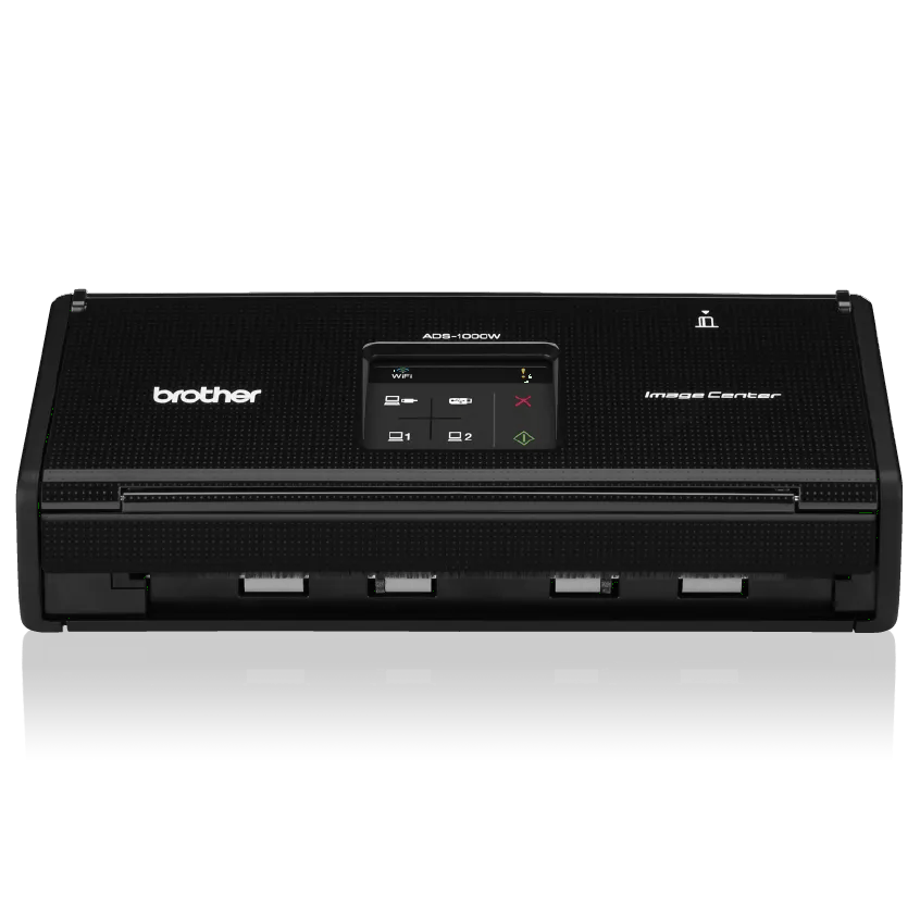Brother ADS-1000W compact wireless document scanner with automatic document feeder