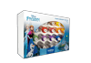 Brother Disney Frozen embroidery thread kit with 15 colorful spools in product box