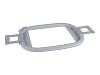Brother embroidery hoop frame with clamp attachments for fabric positioning
