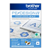 Brother PE-Design 11 embroidery software upgrade package with wireless connectivity and image tracing