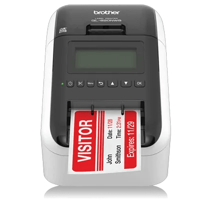 Brother RQL-820NWB Ultra-Flexible Label Printer with Multiple Connectivity (Refurbished), , medium