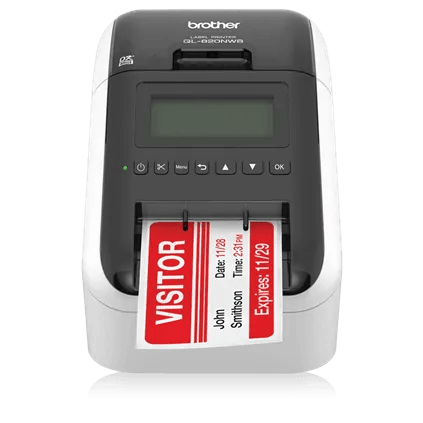 Brother QL-820NWB Ultra-Flexible Label Printer with Multiple Connectivity, , large