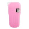 Rotuladora portátil rosa Brother PT-H110PK con casete de cinta TZe instalado